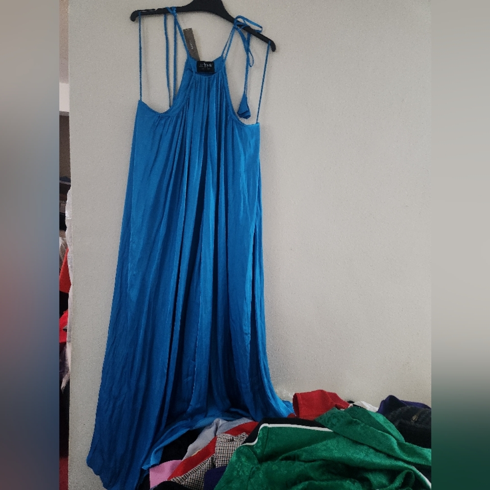 Jcrew Collection Rosaline Dress Blue Sz S, M BNWT